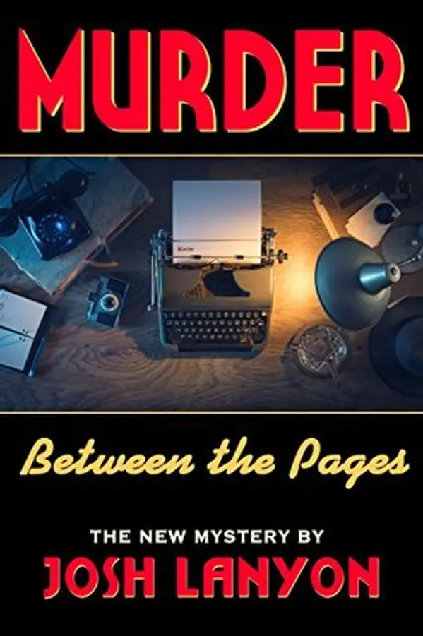 Murder Between the Pages by Josh Lanyon cover