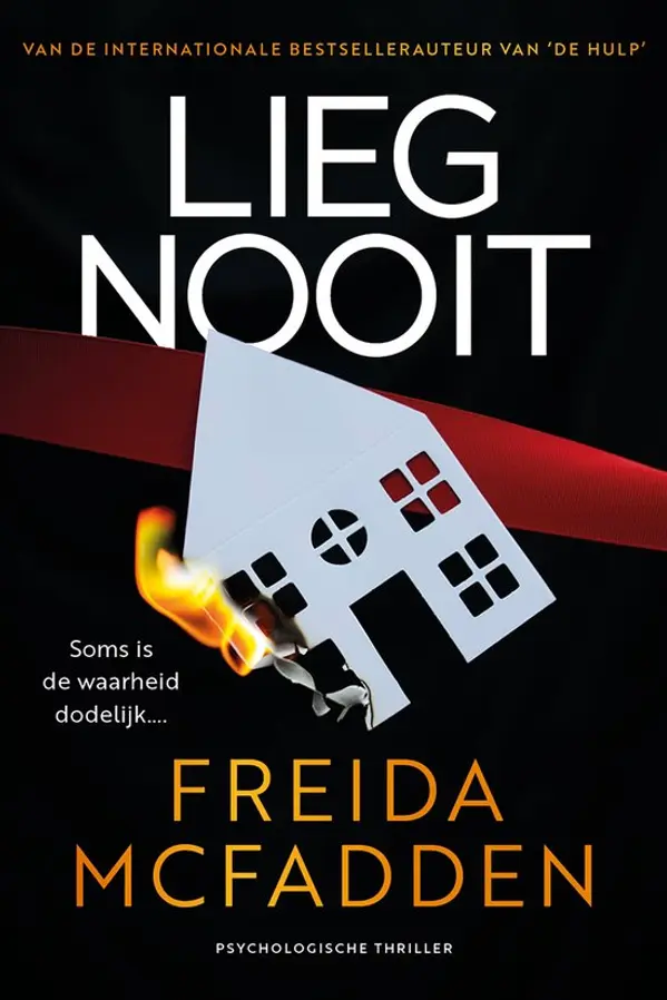 Lieg nooit by Freida McFadden cover