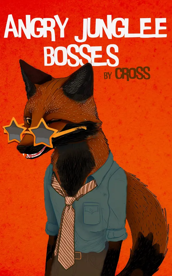 ANGRY JUNGLEE BOSSES by Cross cover