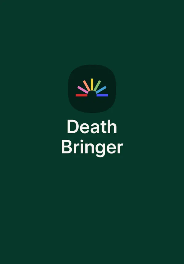 Death Bringer by Derek Landy cover