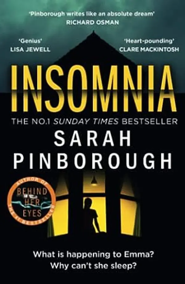 Insomnia by Pinborough  Sarah cover