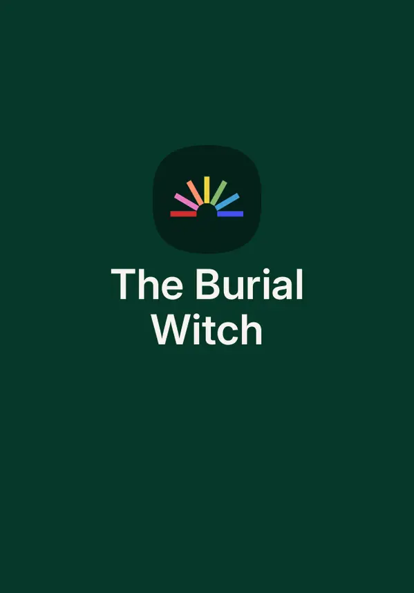 The Burial Witch by Cari Thomas cover