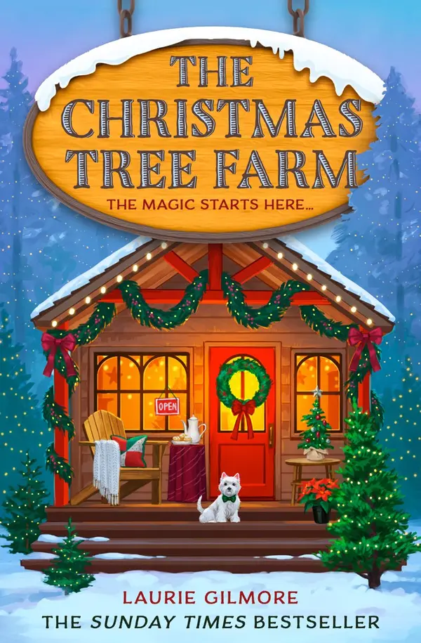 The Christmas Tree Farm: TikTok Made Me Buy It (Dream Harbor, Book 3) by Laurie Gilmore cover