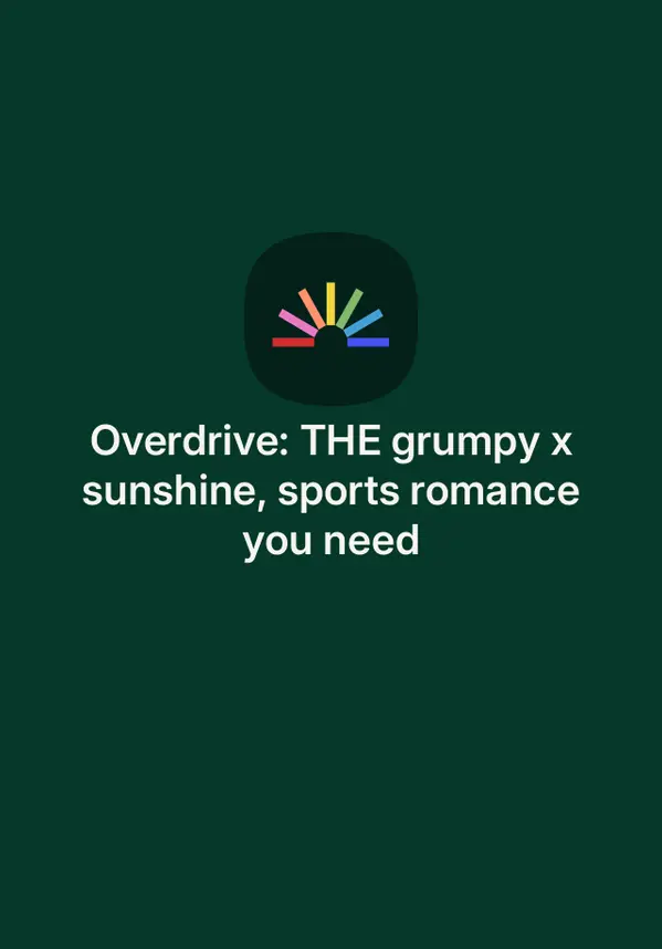 Overdrive: THE grumpy x sunshine, sports romance you need by Esha Patel cover