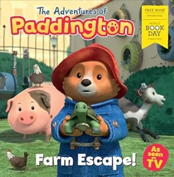 The Adventures of Paddington: Farm Escape!: World Book Day 2025: The brilliantly funny new Paddington picture book for World Book Day 2025! by HarperCollins Children’s Books cover