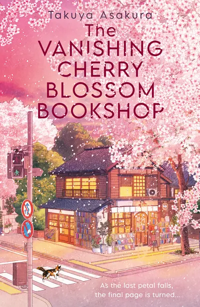 The Vanishing Cherry Blossom Bookshop book cover