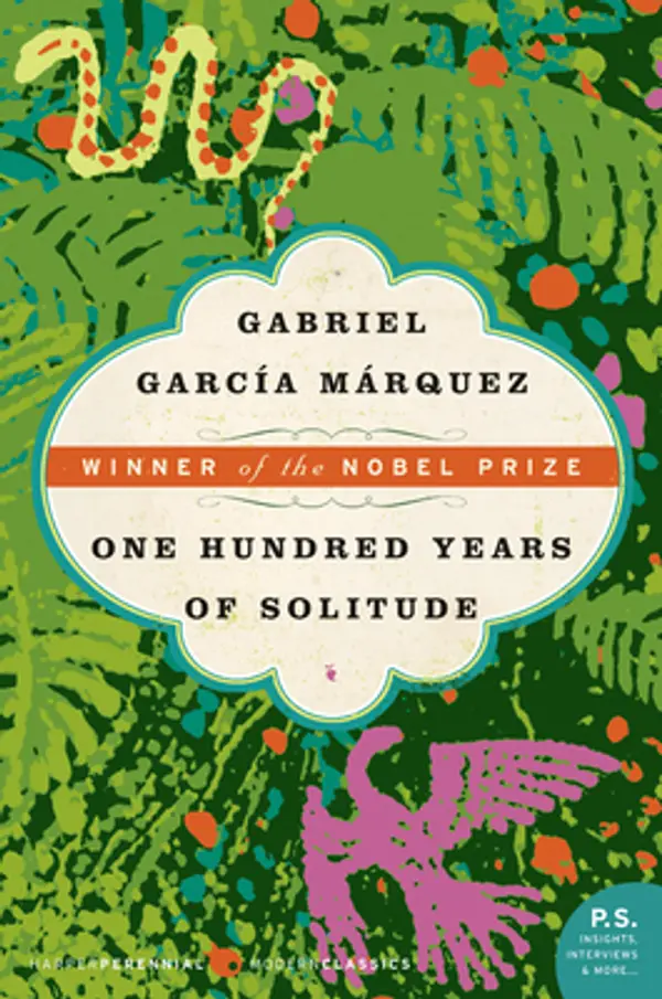 One Hundred Years of Solitude by Gabriel García Márquez cover