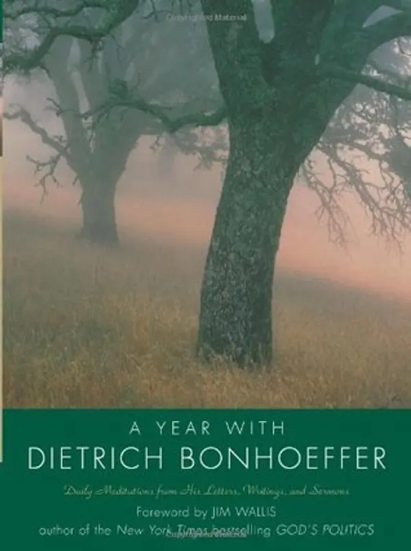 A Year with Dietrich Bonhoeffer by Dietrich Bonhoeffer cover