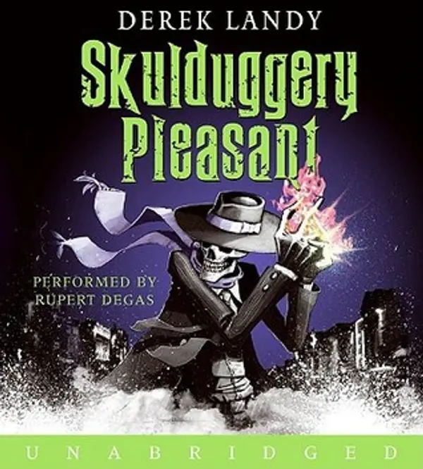 Skulduggery Pleasant by Derek Landy cover