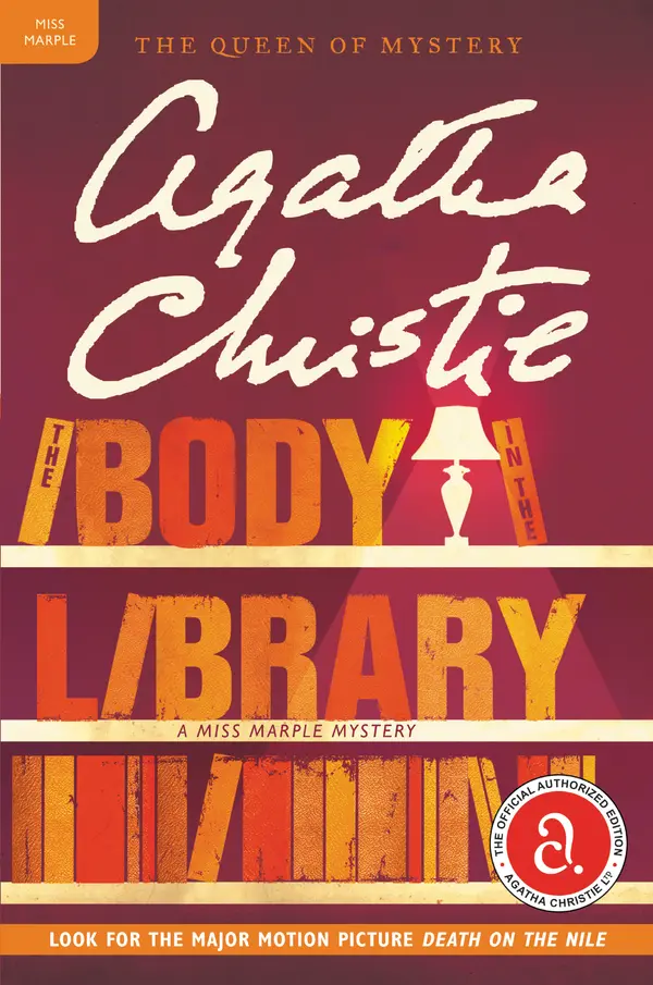 The Body in the Library by Agatha Christie cover