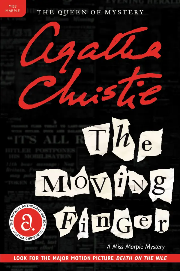The Moving Finger by Agatha Christie cover