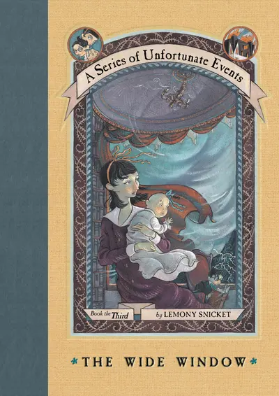 A Series of Unfortunate Events #3: The Wide Window book cover