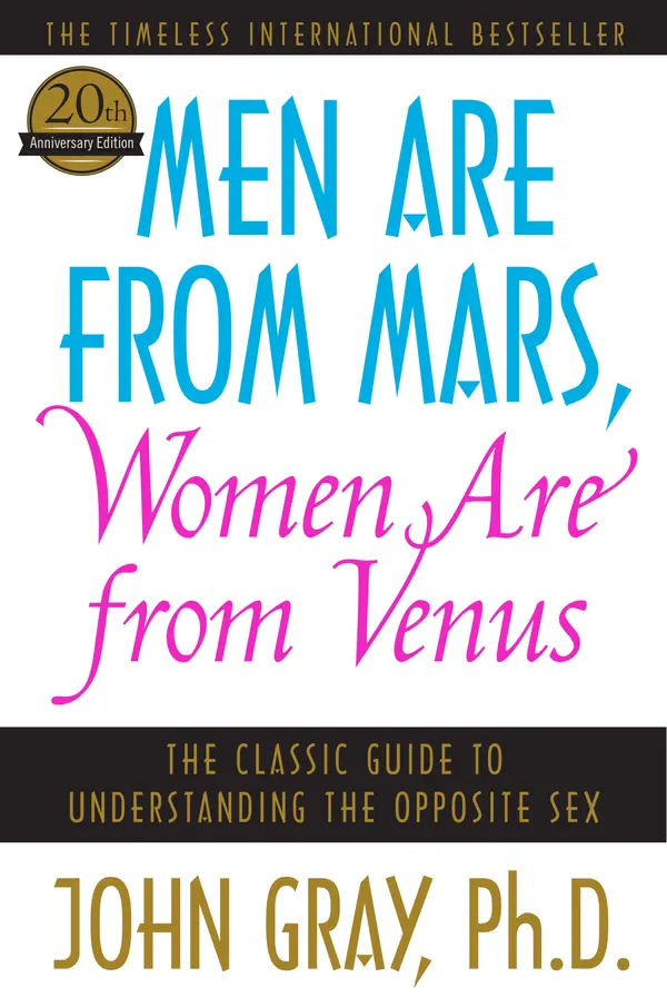 Men Are from Mars, Women Are from Venus by John Gray cover