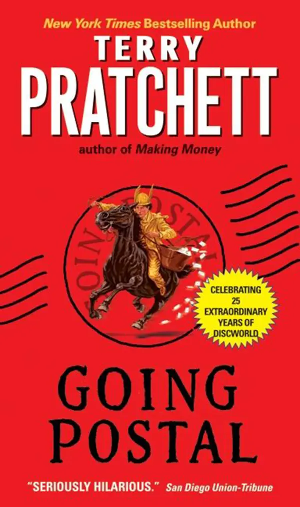 Going Postal by Terry Pratchett cover