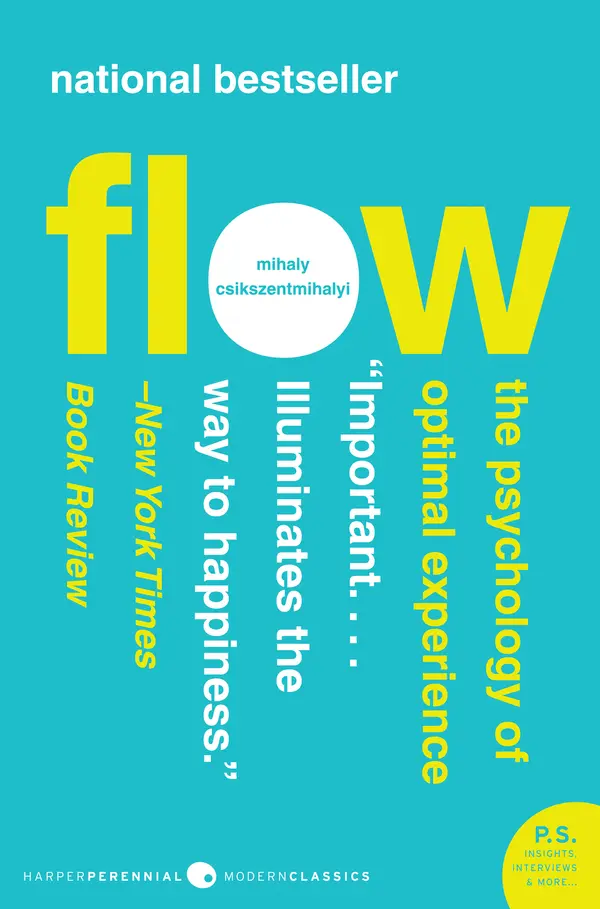 Flow by Mihaly Csikszentmihalyi cover