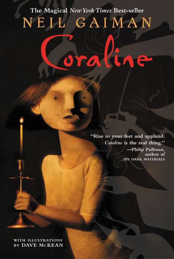 Coraline by Neil Gaiman, Dave McKean cover