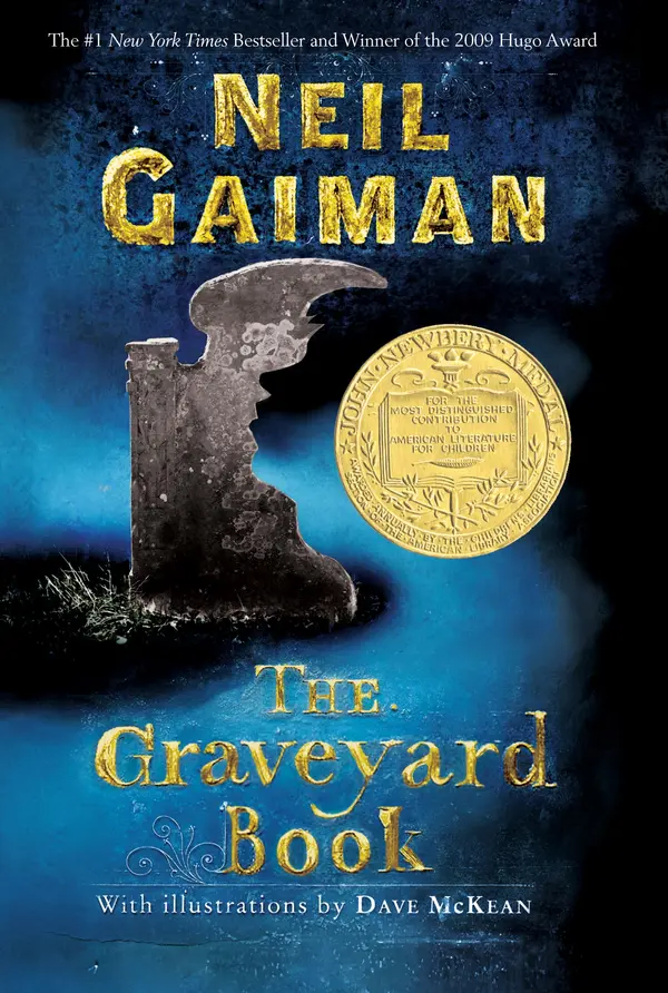The Graveyard Book by Neil Gaiman, Dave McKean, Margaret Atwood cover