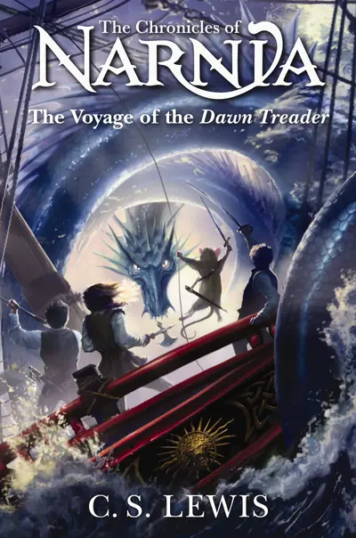 The Voyage of the Dawn Treader book cover