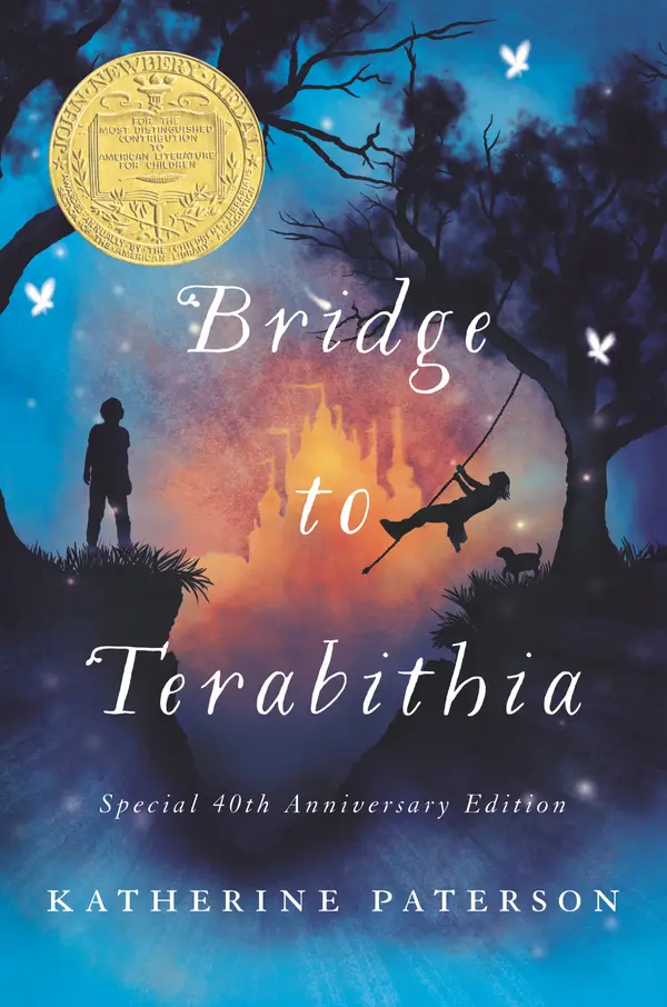 Bridge to Terabithia by Katherine Paterson, Donna Diamond cover