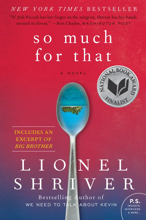 So Much for That by Lionel Shriver cover