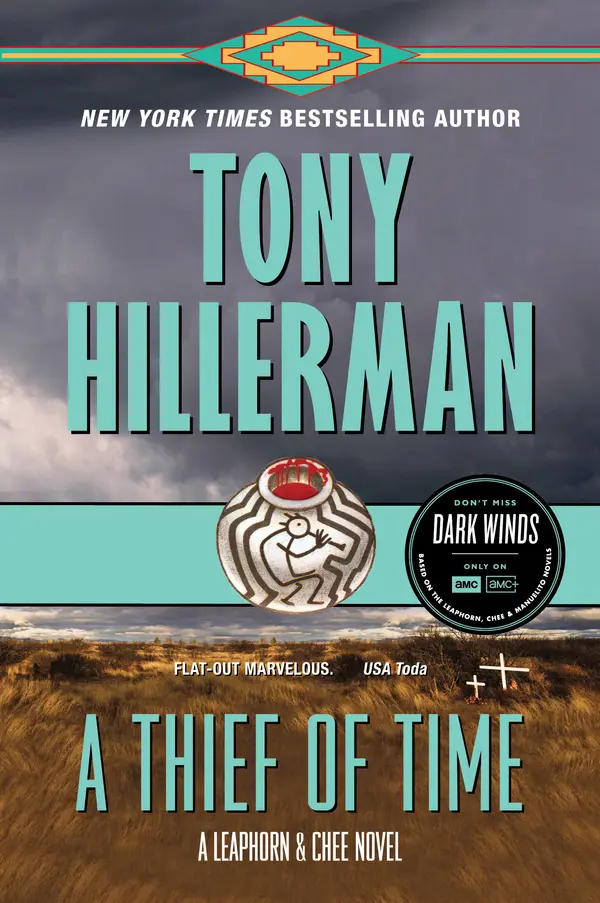 A Thief of Time by Tony Hillerman cover