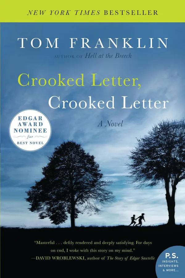 Crooked Letter, Crooked Letter by Tom Franklin cover