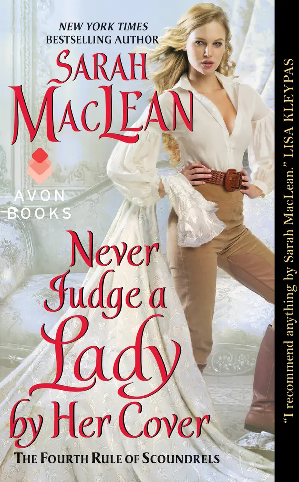 Never Judge a Lady by Her Cover by Sarah MacLean cover