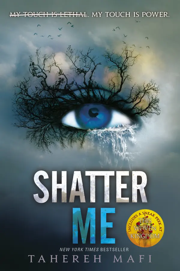 Shatter Me by Tahereh Mafi cover