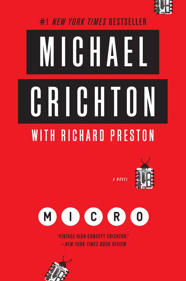 Micro by Michael Crichton, Richard Preston cover