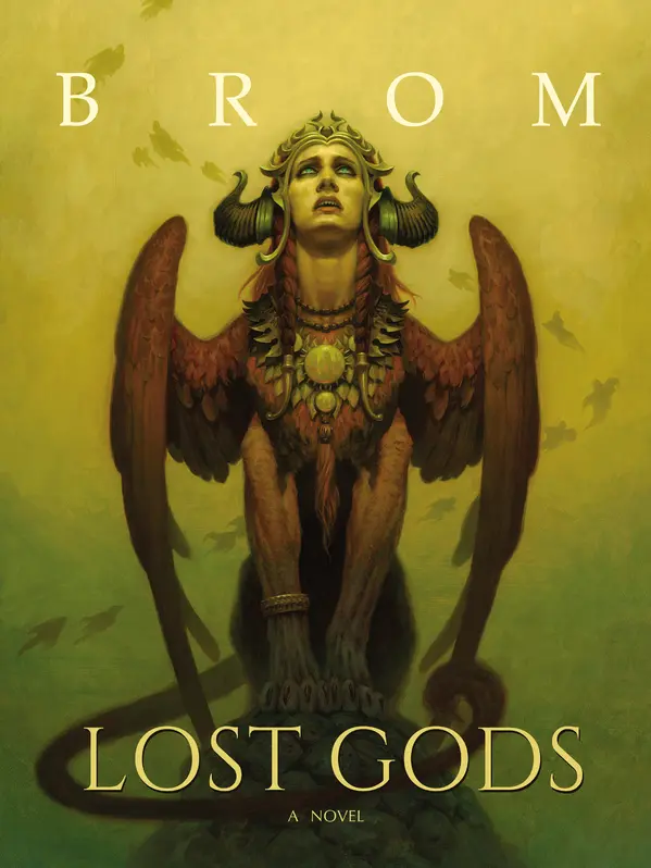 Lost Gods by Brom cover