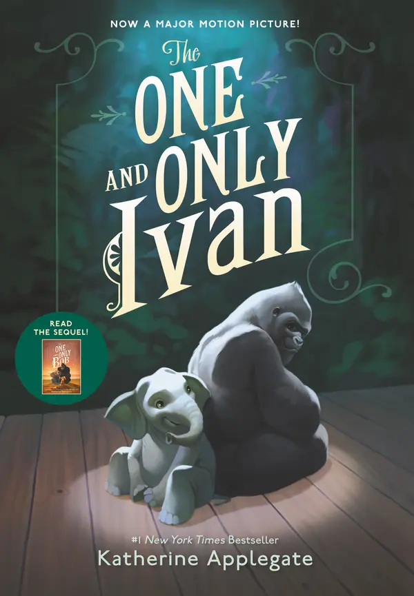 The One and Only Ivan by Katherine Applegate, Patricia Castelao cover