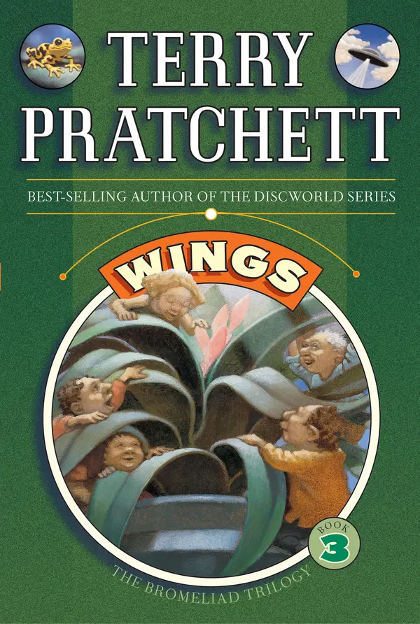 Wings by Terry Pratchett cover