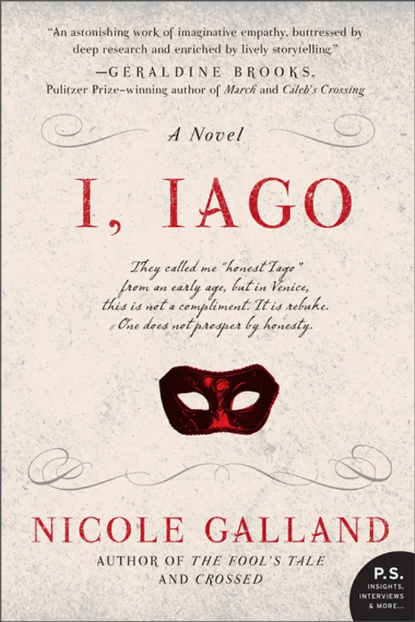 I, Iago by Nicole Galland cover