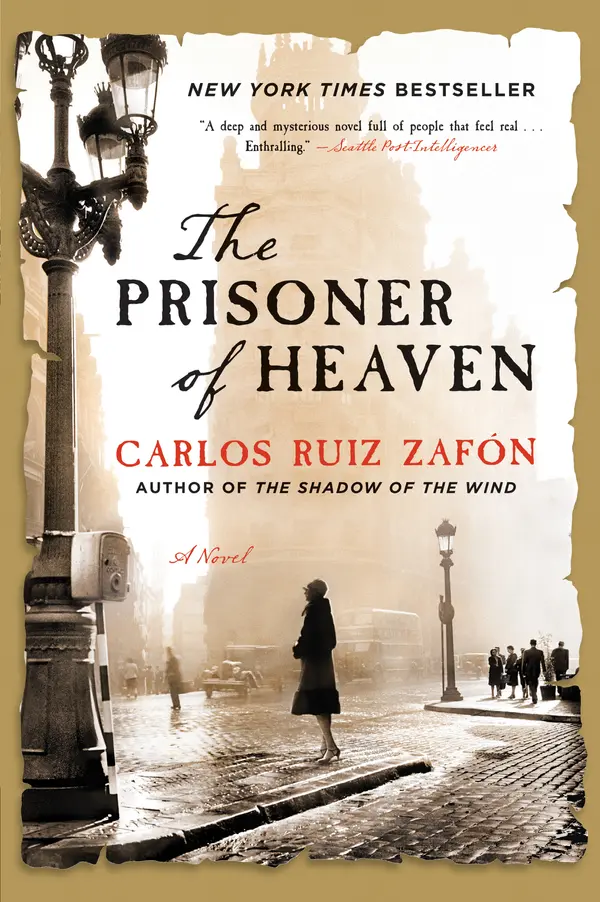 The Prisoner of Heaven by Carlos Ruiz Zafon cover