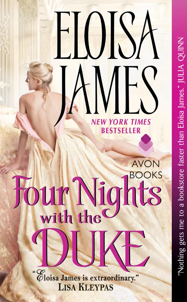 Four Nights with the Duke by Eloisa James cover