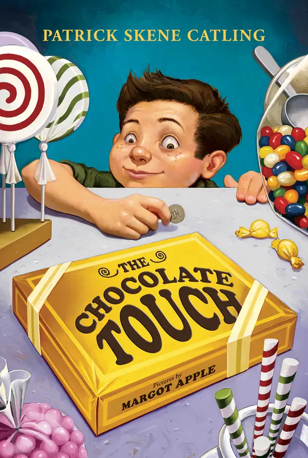 The Chocolate Touch by Patrick Skene Catling, Margo Apple cover