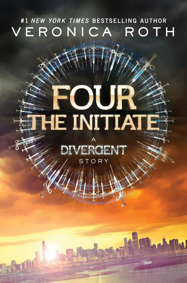 Four: The Initiate by Veronica Roth cover