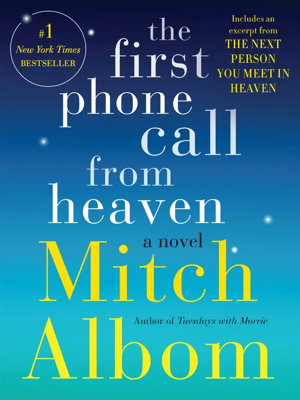 The First Phone Call From Heaven by Mitch Albom cover