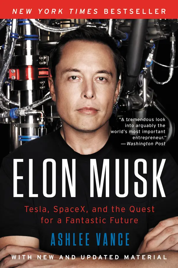 Elon Musk by Ashlee Vance cover
