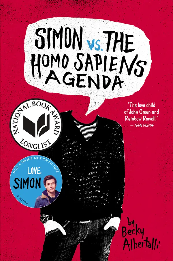 Simon vs. the Homo Sapiens Agenda by Becky Albertalli cover