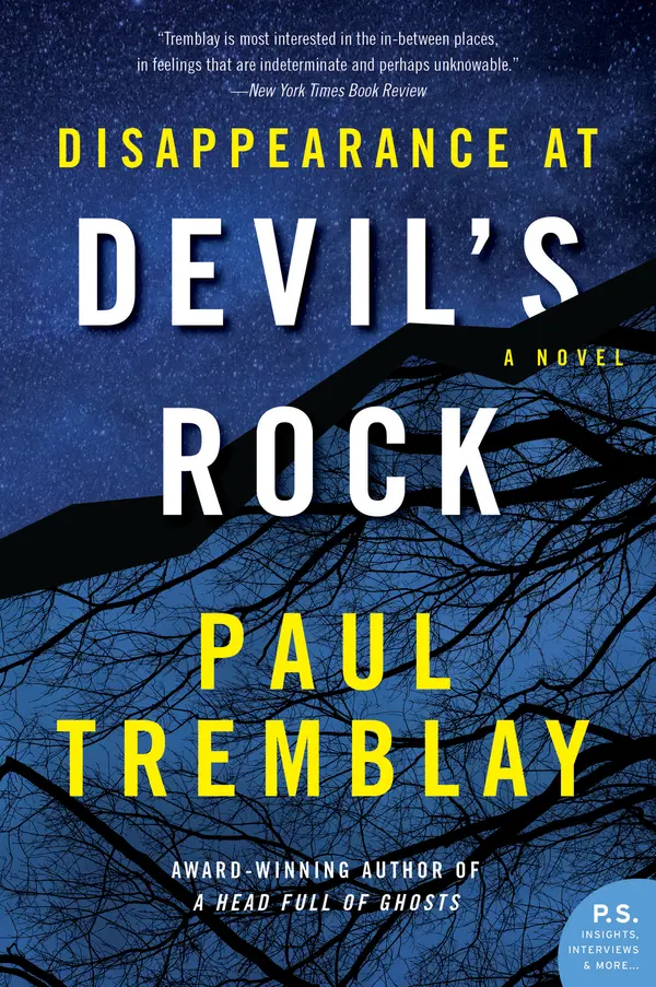 Disappearance at Devil's Rock by Paul Tremblay cover