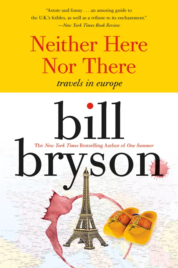 Neither here nor there by Bill Bryson cover