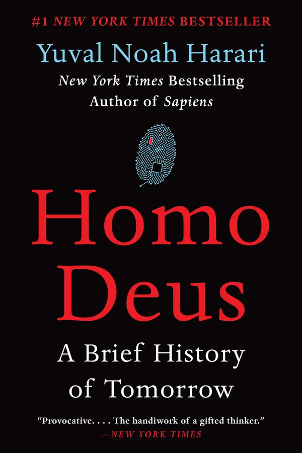Homo Deus by Yuval Noah Harari cover