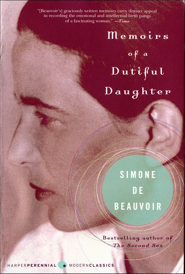Memoirs of a Dutiful Daughter by Simone de Beauvoir cover