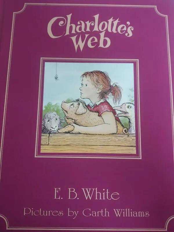 Charlottes Web by E.B. White cover
