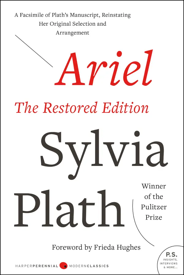 Ariel: The Restored Edition by Sylvia Plath cover