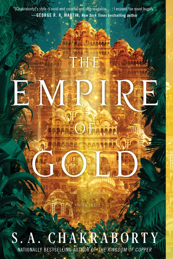 The Empire of Gold by S. A. Chakraborty cover