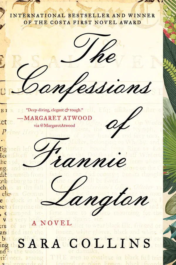 The Confessions of Frannie Langton by Sara Collins cover