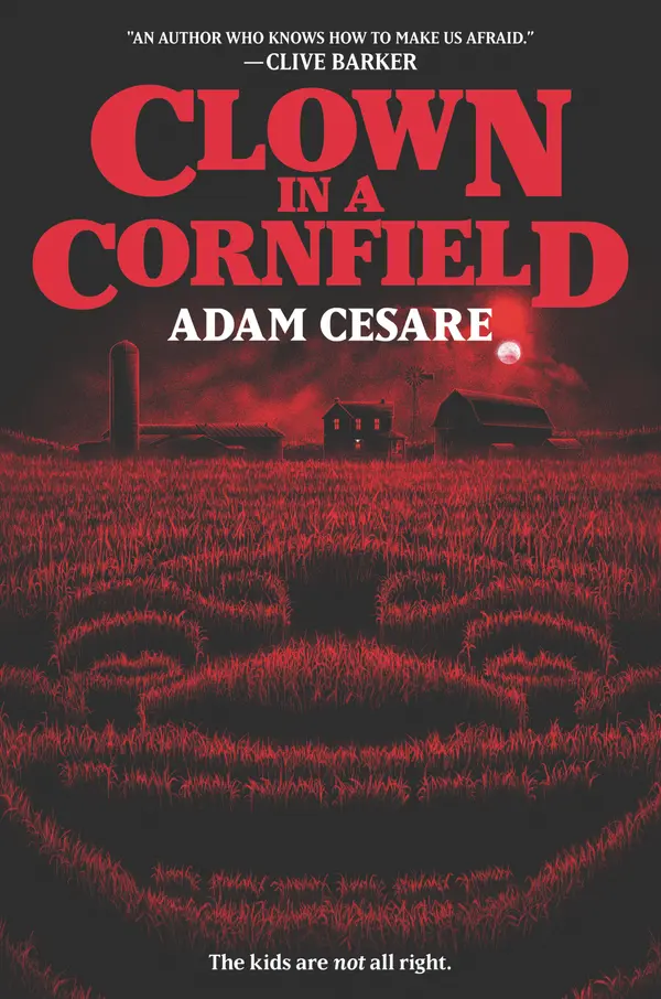 Clown in a Cornfield by Adam Cesare cover