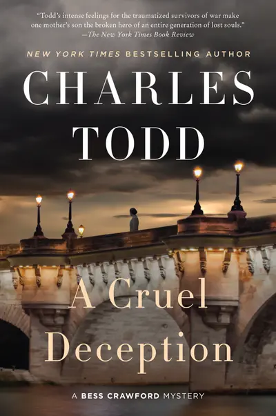 Cruel Deception, A book cover